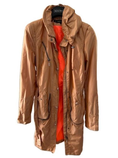 CREENSTONE parka model regen jas zalm 44, Kleding | Dames, Jassen | Zomer, Zo goed als nieuw, Maat 42/44 (L), Overige kleuren