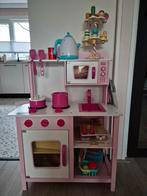 Leuke speelkeuken met accessoires, Ophalen, Gebruikt, Hout, Speelkeuken