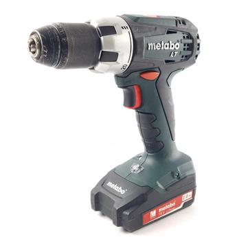 Metabo BS 18 LT, Boormachine, Groen/Green, Incl. 2x 2Ah Accu beschikbaar voor biedingen