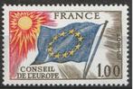 Europa meeloper Raad Europa 1976 MiNr. 19 postfris, Postzegels en Munten, Postzegels | Europa | Frankrijk, Verzenden, Postfris