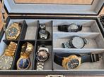 Heren horloges, Sieraden, Tassen en Uiterlijk, Horloges | Heren, Ophalen, Zo goed als nieuw, Staal, Overige merken