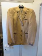 Tiroler kostuum jas in wildleder maat 48 bruin, Kleding | Heren, Onbekend, Maat 48/50 (M), Ophalen of Verzenden, Kleding