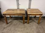 14 stuks horeca stamtafels cafe, kroeg mancave tafels, Ophalen