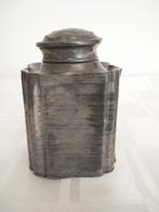 Antieke tinnen theebus, Antiek en Kunst, Ophalen of Verzenden