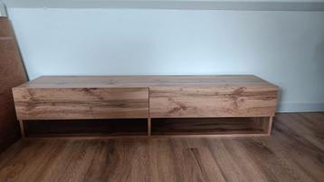 Tv meubel (hang) meubella 140x33x30,5