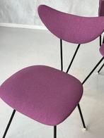 Kembo 103 eetkamerstoelen 4x WH Gispen paars groen prijs p/s, Gebruikt, Overige kleuren, Vintage, Ophalen of Verzenden