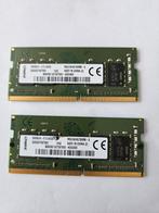 16GB (2x8GB) Kingston MSI24D4S7S8MB, Computers en Software, RAM geheugen, DDR4, Ophalen of Verzenden, Zo goed als nieuw, Laptop