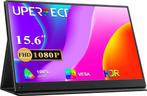 UPERFECT Draagbare Monitor 15,6 inch 1920 x 1080 Full HD, Computers en Software, Monitoren, IPS, UPERFECT, Ingebouwde speakers