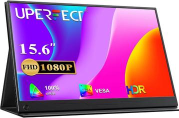 UPERFECT Draagbare Monitor 15,6 inch 1920 x 1080 Full HD beschikbaar voor biedingen