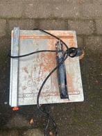 Ferm Tegelzaag met Waterbak, Doe-het-zelf en Verbouw, Gebruikt, Overige typen, 600 tot 1200 watt, Ophalen of Verzenden