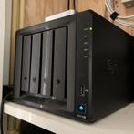 Synology DS918+ NAS (8GB, 2x256, 16TB), Computers en Software, NAS, Ophalen of Verzenden, Zo goed als nieuw