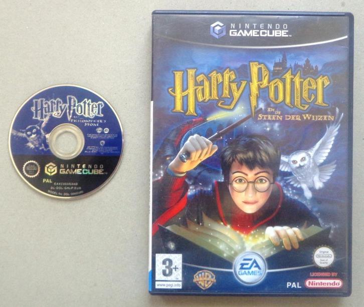 Harry Potter en de Steen der Wijzen voor Nintendo GameCube, Spelcomputers en Games, Games | Nintendo GameCube, Zo goed als nieuw