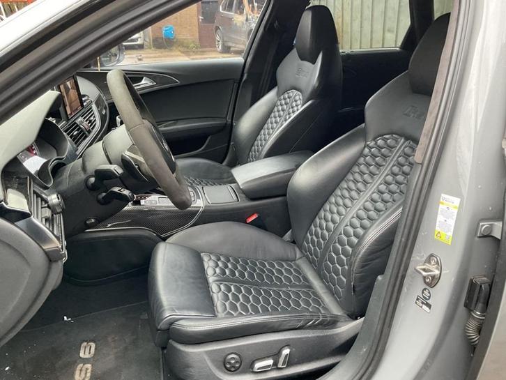 Audi RS6 C7 bekledingset, elektrisch, verwarmd, Auto-onderdelen, Interieur en Bekleding, Audi, Gebruikt, Ophalen of Verzenden