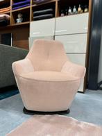 Showmodel Leolux Cantate Fauteuil Lucir Amethyst stof, Leolux, Nieuw, 75 tot 100 cm, Ophalen of Verzenden