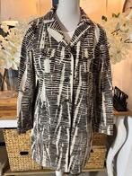 Chique, Bruin-Beige zomerjas Max Mara 40/M, katoen, ZGAN., Maat 38/40 (M), Verzenden, Beige, Max Mara