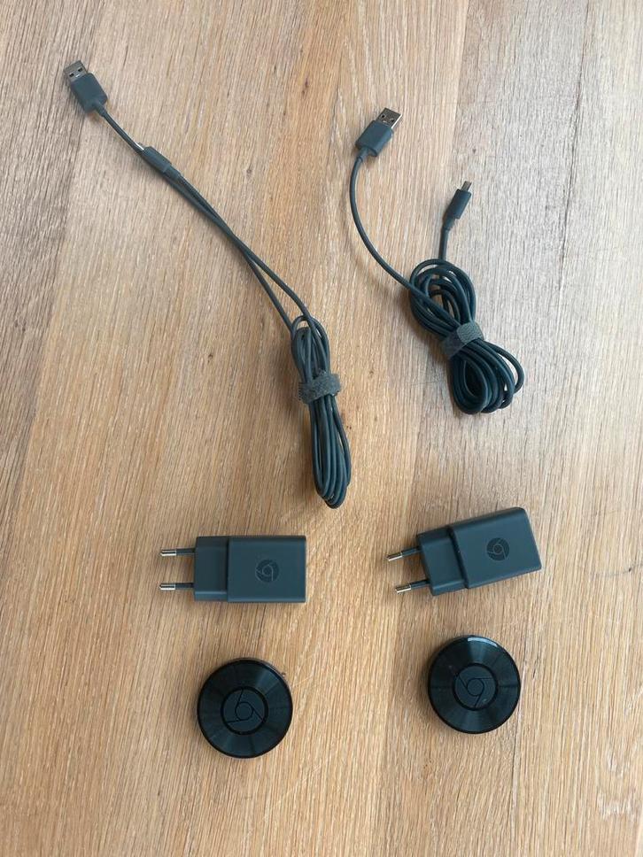 2x Google Chromecast Audio - Nieuwstaat!, Audio, Tv en Foto, Mediaspelers, Zonder harde schijf, Ophalen of Verzenden