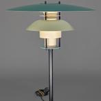 Tafellamp groen en geel - Deens design bureaulamp, Ophalen, Zo goed als nieuw, Metaal, Deens design
