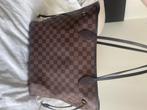 Louis Vuitton neverfull mm, Sieraden, Tassen en Uiterlijk, Tassen | Damestassen, Ophalen, Zo goed als nieuw, Bruin