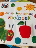 Eric Carle rupsje nooitgenoeg voelboek, Boeken, Kinderboeken | Baby's en Peuters, Gelezen, Ophalen of Verzenden, 2 tot 3 jaar