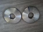2 x Brabantia wasmand deksel RVS 60 liter, Overige materialen, Mand, Rond, Ophalen of Verzenden