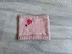 Prachtige Cohlsjaal, roze met hartjes, onesize, Meisje, Ophalen of Verzenden, Zo goed als nieuw, Hema