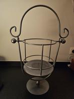 Smeedijzeren planten /kaarsen houder, Ophalen of Verzenden
