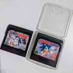 Sonic the Hedgehog & Sonic Chaos | Sega Game Gear, Spelcomputers en Games, Games | Sega, Gebruikt, Game Gear, 1 speler, Ophalen of Verzenden