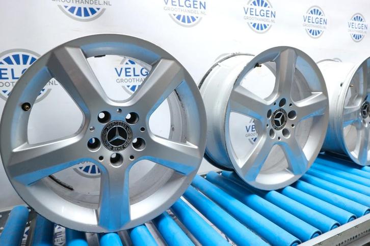 Mercedes SLK C-klasse velgen origineel 17 inch breedset, Auto-onderdelen, Banden en Velgen, Velg(en), Zomerbanden, 17 inch, 225 mm