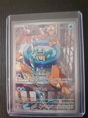 Pokemon Stellar Crown Squirtle  beschikbaar voor biedingen