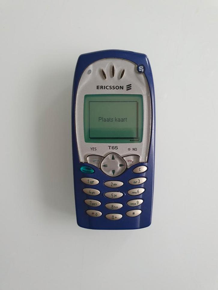 Zeldzame Ericsson T65 in perfecte staat, Telecommunicatie, Mobiele telefoons | Hoesjes en Frontjes | Nokia, Zo goed als nieuw