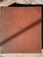 Winkler Prins Atlas - 1950, Gelezen, Bosatlas, Ophalen of Verzenden, 1800 tot 2000