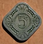 5 cent - munt Curacao 1948, Postzegels en Munten, Ophalen of Verzenden, Koningin Juliana, 5 cent, Losse munt
