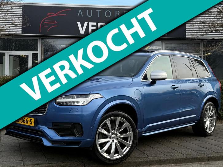 Volvo XC90 2.0 T8 Twin Engine AWD R-Design - FULL OPTION - L, Auto's, Volvo, Bedrijf, Te koop, XC90, 360° camera, 4x4, ABS, Achteruitrijcamera