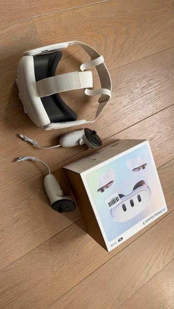 Meta Quest 3 4K 512GB garantie factuur coolblue 2 weken oud beschikbaar voor biedingen