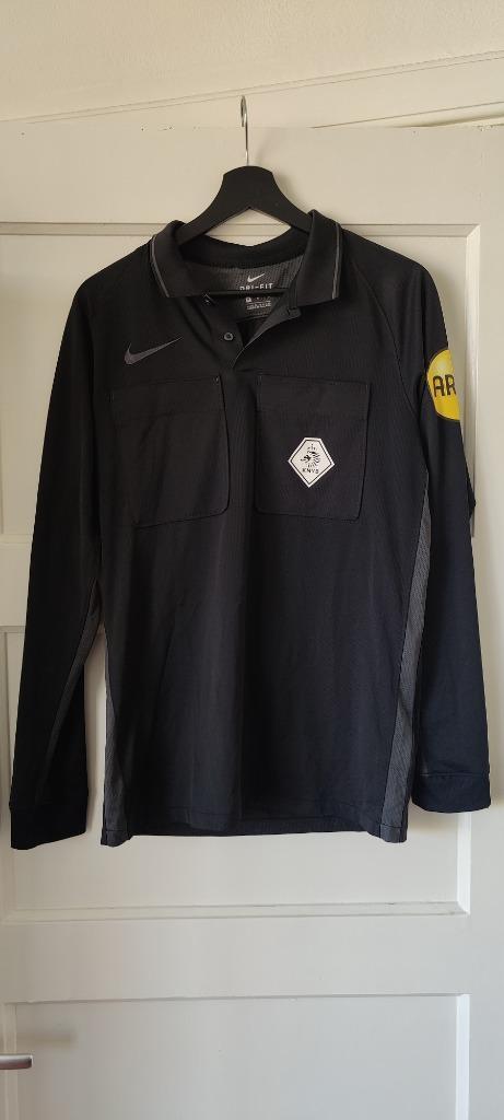 Nike ARAG KNVB Scheidsrechtersshirt zwart maat M lange mouw, Kleding | Heren, Sportkleding, Zo goed als nieuw, Voetbal, Maat 48/50 (M)