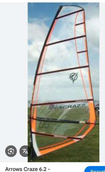 Surfzeil 4.7m2 CRAze freeride beschikbaar voor biedingen