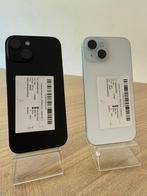 iPhone 15 Black / Blauw 128GB • 1 jaar garantie, 128 GB, Zwart, Ophalen of Verzenden, Zo goed als nieuw