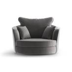 Haluta - Fauteuil Veronica - 125x125x80 - Draaibaar - Grijs