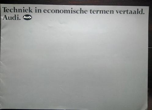 Audi 80, coupe,100 en 200, Boeken, Auto's | Folders en Tijdschriften, Zo goed als nieuw, Audi, Verzenden