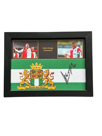Calvin Stegns gesigneerde Feyenoord aanvoerdersband beschikbaar voor biedingen
