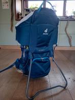 Deuter Kid Comfort Midnight, Kinderen en Baby's, Babydragers en Draagdoeken, Ophalen, Zo goed als nieuw, Rug