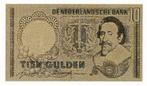 Nederland 10 gulden 1953 Hugo de Groot verguld