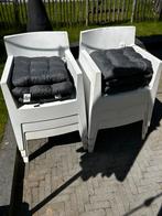 Zes Philippe Starck tuinstoelen, Tuin en Terras, Ophalen, Gebruikt