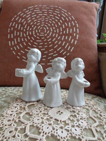 3 Brocante Engeltjes   ** Mimosa ** beschikbaar voor biedingen