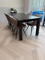 Eettafel en salontafel, Huis en Inrichting, Ophalen, Gebruikt, Overige materialen, 50 tot 100 cm