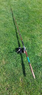 Walhengel + Albatros Mitchell 386 molen, Watersport en Boten, Ophalen of Verzenden, Zo goed als nieuw, Complete hengel