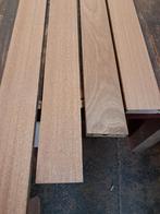 ️ Hardhouten latten mahonie 43mm x 10mm, Doe-het-zelf en Verbouw, Hout en Planken, Ophalen, Minder dan 25 mm, Zo goed als nieuw
