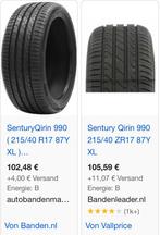 Zomerbanden 215/40/17  DOT 23/24, Auto-onderdelen, Banden en Velgen, Ophalen, 17 inch, Band(en), Personenwagen