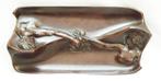 Art Nouveau vide poche - Allegorische voorstelling., Antiek en Kunst, Antiek | Koper en Brons, Ophalen of Verzenden, Brons