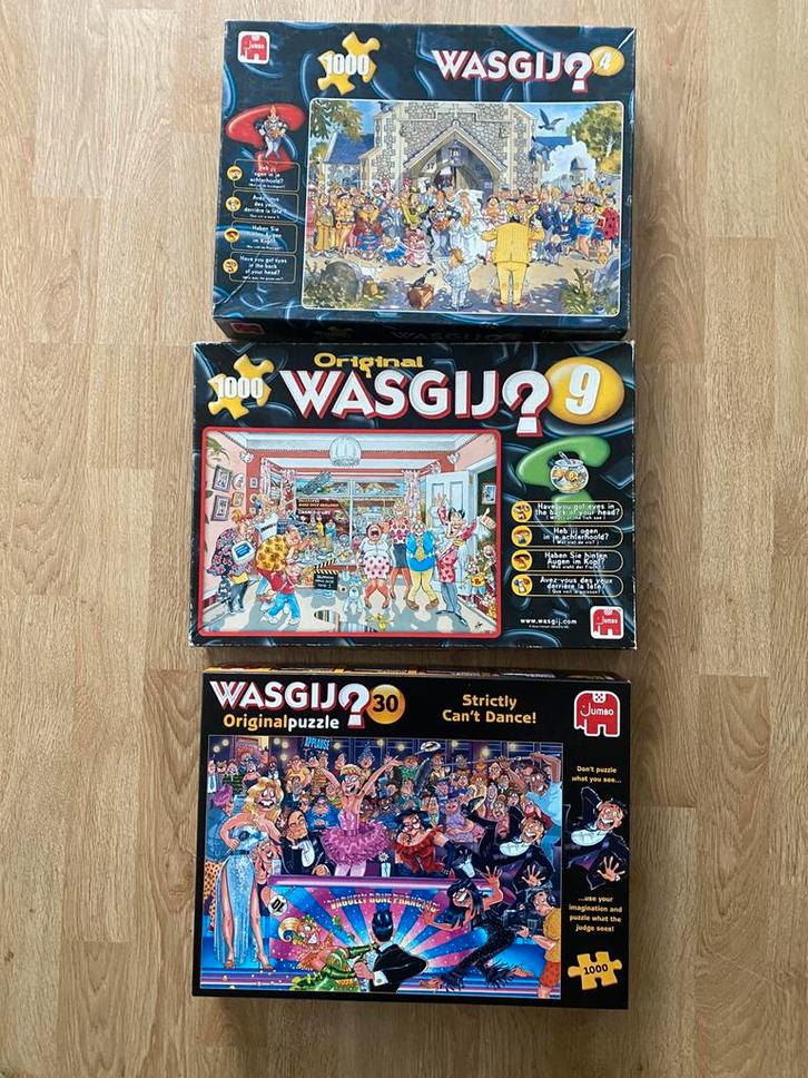 Wasgij te koop of ruilen, Hobby en Vrije tijd, Denksport en Puzzels, Zo goed als nieuw, 500 t/m 1500 stukjes, Ophalen of Verzenden